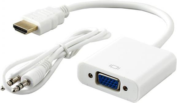 SBOX adapter HDMI - VGA, audio, 15 cm