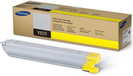 Samsung CLT-Y809S Yellow Toner Cartridge