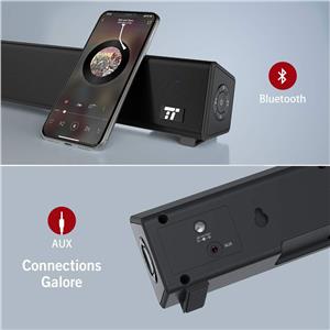 TaoTronics mini Soundbar za PC 16 '' 10W crni TT-SK025