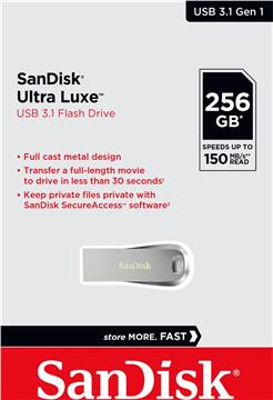 SanDisk 256GB Ultra Luxe ™ USB 3.1