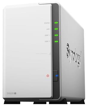 Synology DS220j 2 Bay Desktop NAS Enclosure