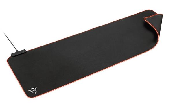 Podloga za miš TRUST GXT 764 Glide-Flex, RGB, crna