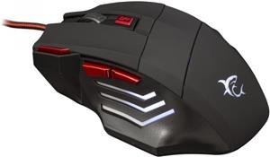 WHITE SHARK RGB gaming miš MARCUS-2 crni 6400dpi