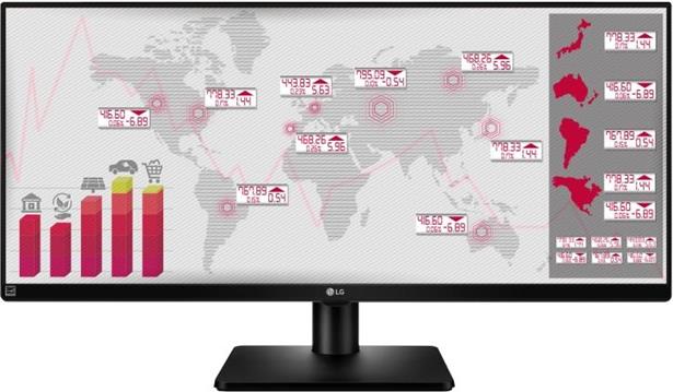 Monitor 34" LG 34UB67-B (2560x1080) 21:9 IPS 5ms DP HDMI DVI USB Lift LS UltraWide Mattblack