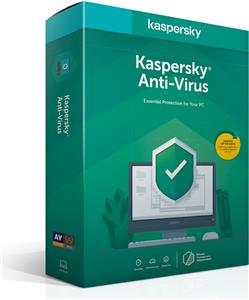Kaspersky Anti-Virus (Code in a Box) 2020 1PC,1Year Multilingual (DE, NL, FR, EN)