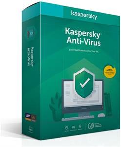 Kaspersky Anti-Virus (Code in a Box) 2020 3PC,1Year Multilingual (DE, NL, FR, EN)