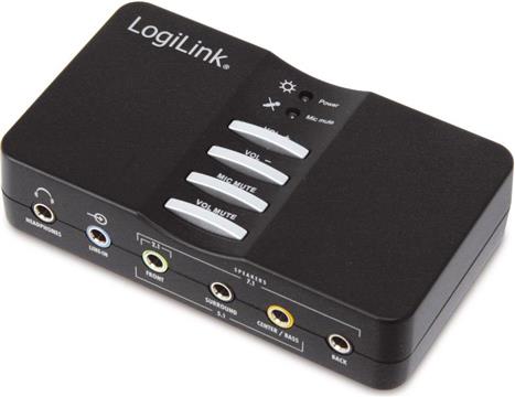 Soundkarte USB 7.1 LogiLink Soundbox 7.1