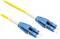 Roline optički mrežni kabel LC-LC 9/125 singlemode, duplex, 0.5m, žuti