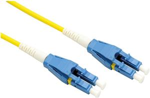Roline optički mrežni kabel LC-LC 9/125 singlemode, duplex, 1.0m, žuti