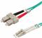 Roline VALUE optički kabel 50/125µm, LC/SC, OM3, MM, turquoi