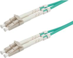 STANDARD optički kabel 50/125µm, LC/LC duplex, OM3, turquoise, 1.0m