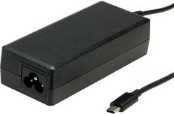 Roline USB TIP-C strujni adapter, 65W, utor za 3-pinski kabel ("Mickey Mouse")