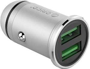 Orico USB auto punjač, 2 porta, aluminium, srebrni (ORICO UPI-2U)