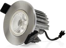 Verbatim LED spotlight ugradbeni 10W, 840lm, 4000K, IP44, dimabilan, sivi