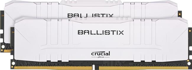 Memorija Crucial Ballistix 2x8GB (16GB Kit) DDR4 3200MT/s CL16 Unbuffered DIMM 288pin White, BL2K8G32C16U4W