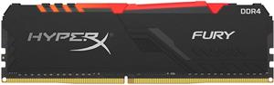 Memorija Kingston DRAM 16GB 3000MHz DDR4 CL15 DIMM HyperX FURY RGB, HX430C15FB3A/16