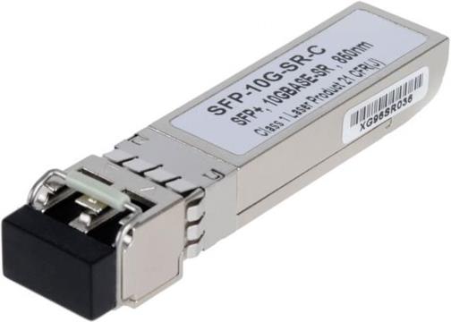 Cisco SFP-10G-SR-C, fiber optics, 10000 Mbit / s, SFP +, SR, LC, 850 nm 