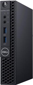 DELL OptiPlex 3070 Micro BTX, Intel Core i5-9500T(6 Cores/9MB/6T/2.2GHz to 3.7GHz/35W), 8GB (1X8GB) 2666MHz DDR4, M.2 256GB PCIe NVMe, Qualcomm QCA9377 Dual-band 1x1 802.11ac w/ MU-MIMO + BT 4.1, K+M,