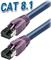 Transmedia Cat 8.1 SFTP Kabel 2m, dark blue