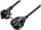 Transmedia CEE 7 7 flat plug - extension cable with angle plug, 5m