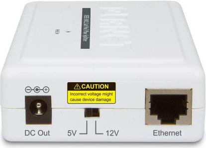 Planet 802.3at Gigabit Power over Ethernet Plus Splitter - 25.5W