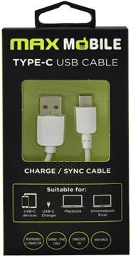 MAXMOBILE DATA KABEL USB 2.0 TYPE C 1m bijeli