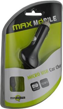 MAXMOBILE AUTO PUNJAČ ZA MICRO USB 1000mAh CLT-96