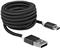 BIT FORCE presvučeni kabel USB A-MICRO USB M/M 1,5m crni