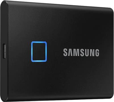 External SSD 1TB Type-C USB 3.2 Gen2 V-NAND UASP, Samsung T7 Touch, black