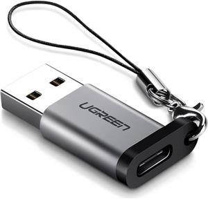 Ugreen USB 3.0-A na USB-C adapter sivi