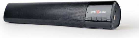 Gembird Bluetooth soundbar, black