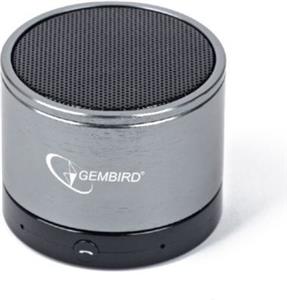 Gembird Bluetooth speaker, black and grey