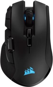 Miš Corsair Ironclaw RGB Gaming, bežični, optički, 18000 dpi, crni, USB