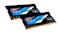 Memorija za prijenosno računalo G.Skill Ripjaws 8 GB, kit(2x4 GB), DDR4, 2400 MHz, 260-pin SO-DIMM , F4-2400C16D-8GRS