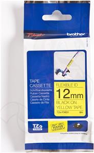 Brother Tapes TZe-FX631 12mm Yell/bl