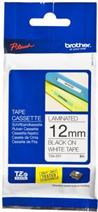 Brother Tapes TZeN231 12mm wh/black