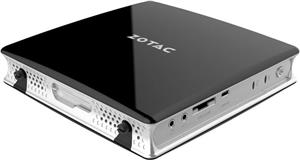 Zotac ZBOX BI329, Mini PC barebone, BGA 1090, DDR4-SDRAM, Serial ATA, Wi-Fi 5 (802.11ac), 65 W 