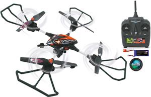 Dron JAMARA Oberon, HD kamera, brzina do 40km/h, upravljanje daljinskim upravljačem, crno/narančasti
