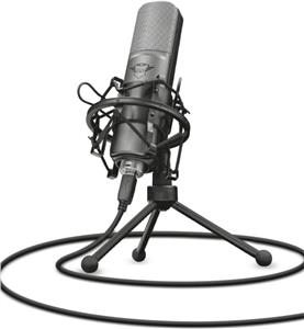 Mikrofon TRUST GXT 242 Lance, streaming, stolni, crni