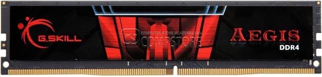 Memorija G.Skill Aegis F4-2400C17S-16GIS, 16 GB, 1 x 16 GB, DDR4, 2400 MHz, 288-pin DIMM 