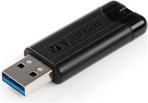 Verbatim USB3.0 Store'n'Go PinStripe 128GB, crni