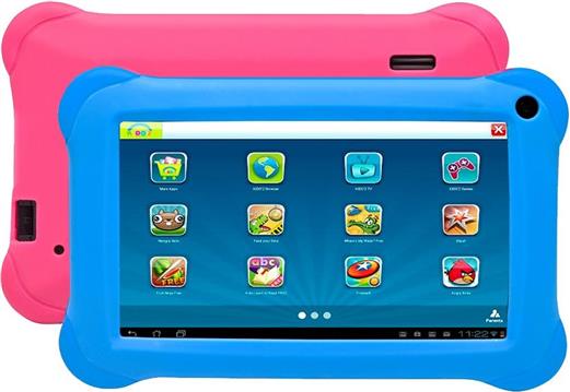 Dječji tablet DENVER, TAQ-70353KBLUEPINK, 7", QuadCore 1.2 GHz, 1GB, 16GB Flash, microSD, WiFi, kamera, Android 8.1GO