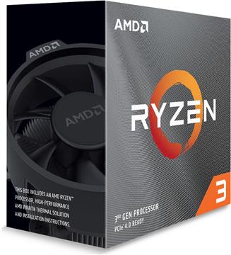 Procesor AMD Ryzen 3 3100 AM4 4xCore 4 Box max Boost 3,9GHz 16MB 65W with Wraith Stealth Cooler