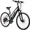Električni bicikl Leader Fox Barnet Lady 2019, 28", ženski cross, okvir 16,5", crno-zelena