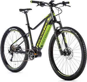 Električni bicikl Leader Fox Awalon Gent 2020, 29", brdski, okvir 19,5", crno-zelena