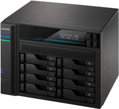 NAS ASUSTOR AS-6508T 0/8HDD/SSD 2.5/3.5+2xM.2 NvMe