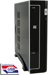Case Mini-ITX 90W LC-Power LC-1370BII