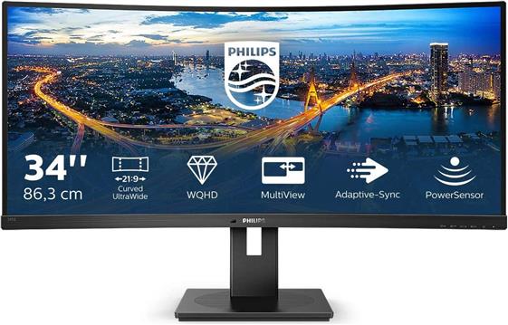 Monitor 34" Philips B-Line 345B1C/00 WQHD IPS