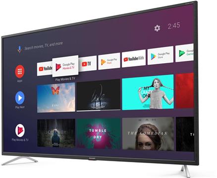 LED TV 40'' SHARP 40BL5EA, Android TV, 4K UHD, DVB-T2/C/S2, HDMI, Wi-Fi, LAN, USB, energetska klasa A
