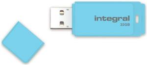 INTEGRAL PASTEL 32GB USB2.0 Blue Sky memory stick